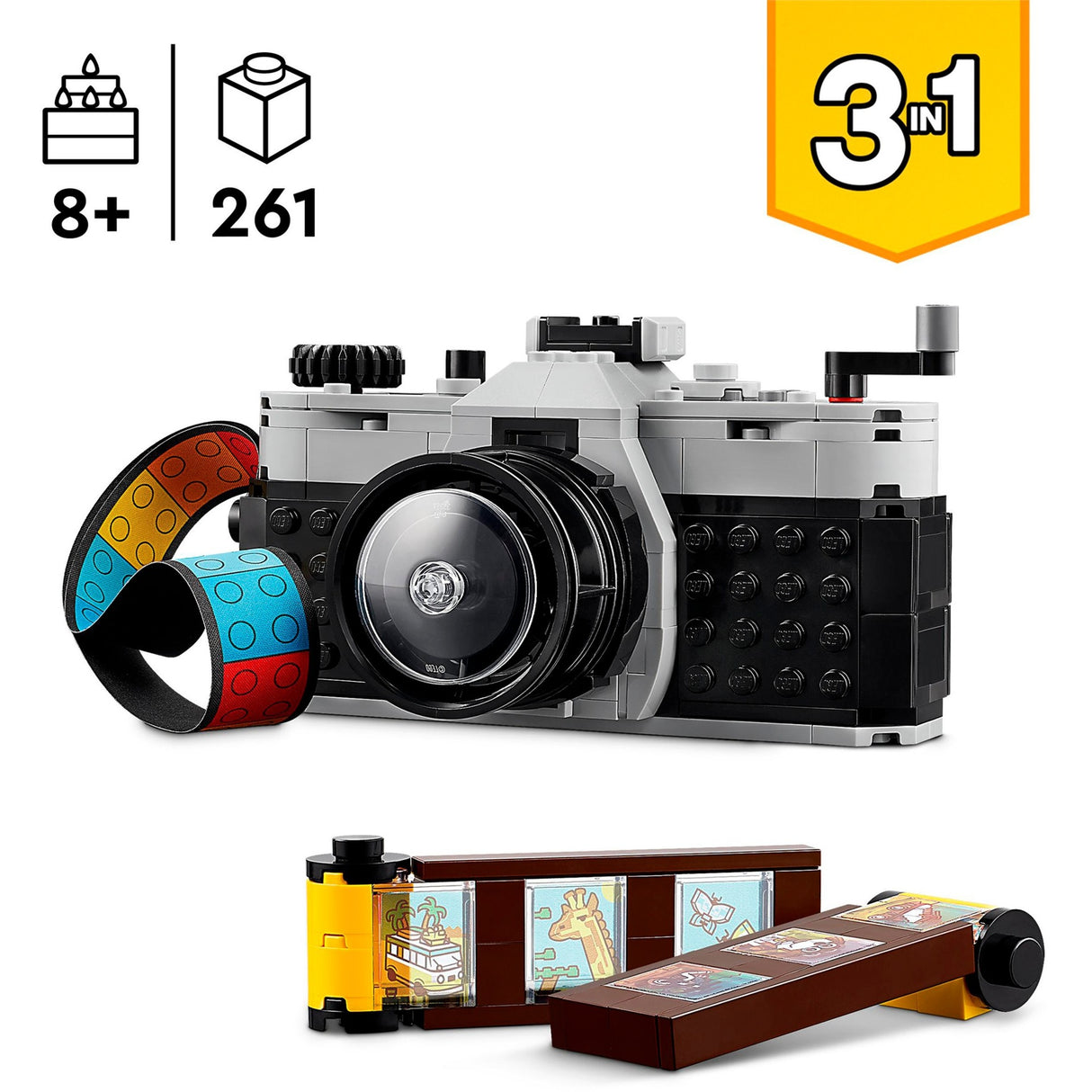 Lego creator 31147 3i1 retro kamera