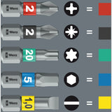 Wera bit-check 12 bit torsion 1 bit sæt (12-delt)