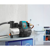 Gardena pressurized pump 6000 6 LCD stainless steel (stainless steel black, 1760-20)