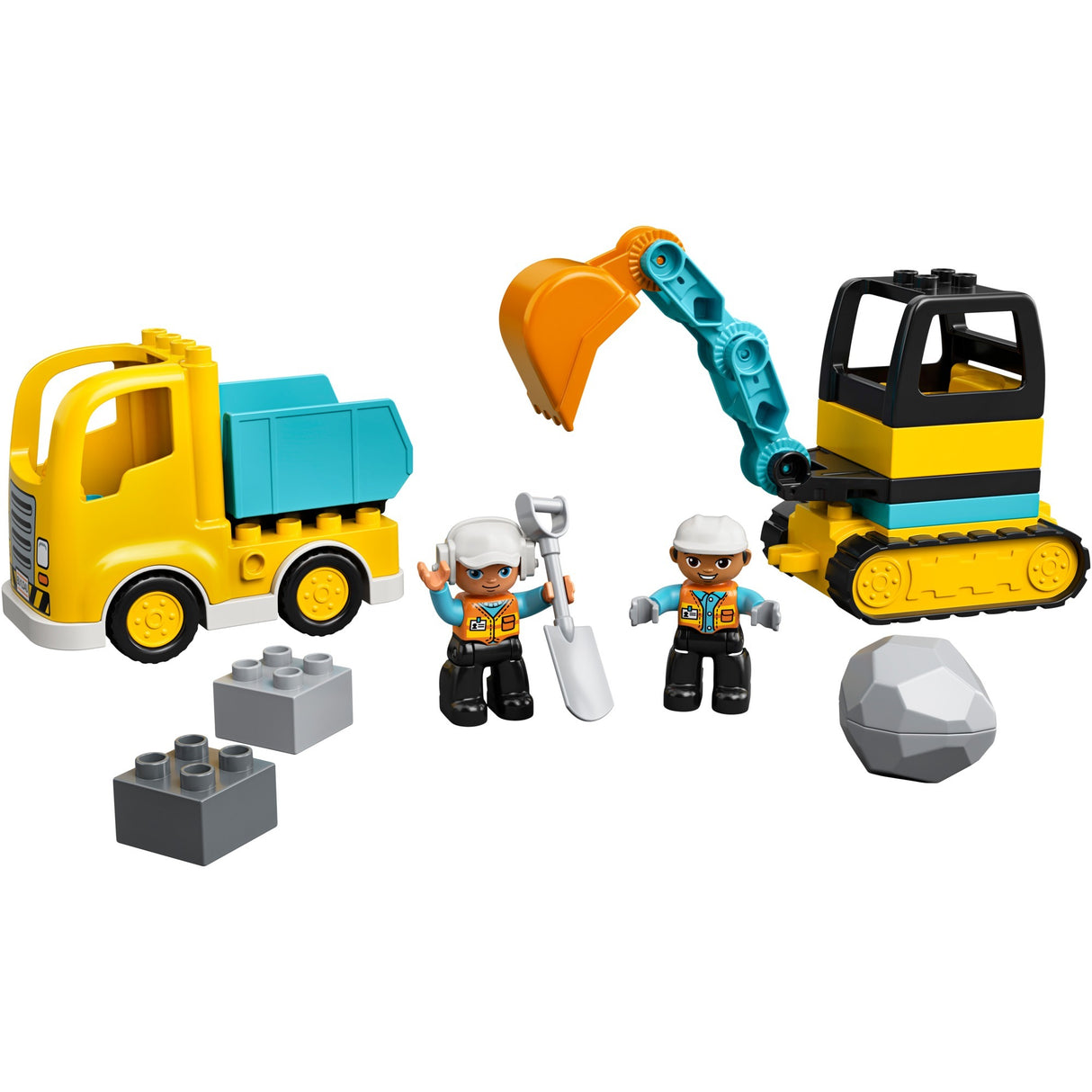 Lego duplo lastbil bæltegraver 10931