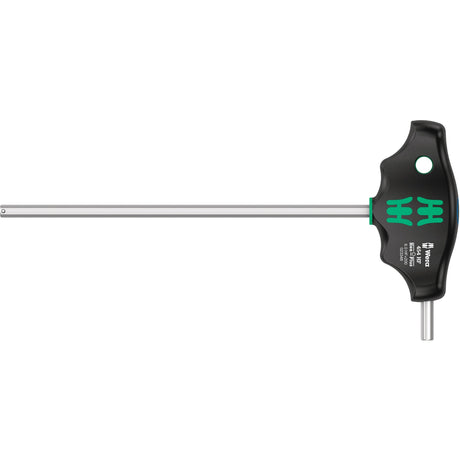 Wera 454 5 hf shk sæt 1 skruetrækker sæt T-greb skruetrækker hex-plus med holdefunktion (sort grøn, 5 stk.)