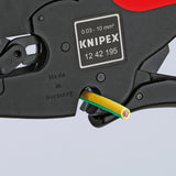 Knipex multistrip 10 automatisk afisoleringstang 1242195 (sort rød)