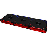 Lian Li Uni Fan TL 120 Wireless Reverse Blade RGB Case Fans (sort, 3 stk, 120 x 124 x 28 mm, PWM, inkl. controller)