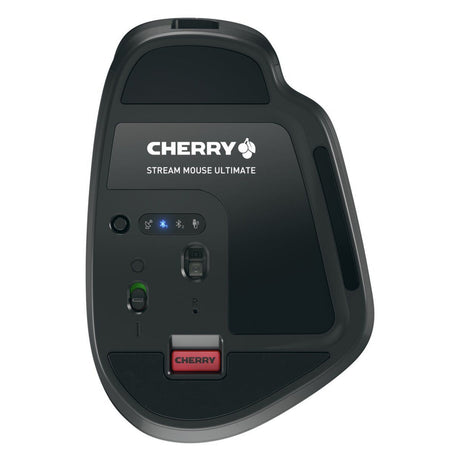 Cherry stream desktop ultimate draadloze desktopset (zwart, us lay-out (qwerty), sx-schaartechnologie, 100%, 4000 dpi, white leds, abs, 2.4 ghz bluetooth usb)
