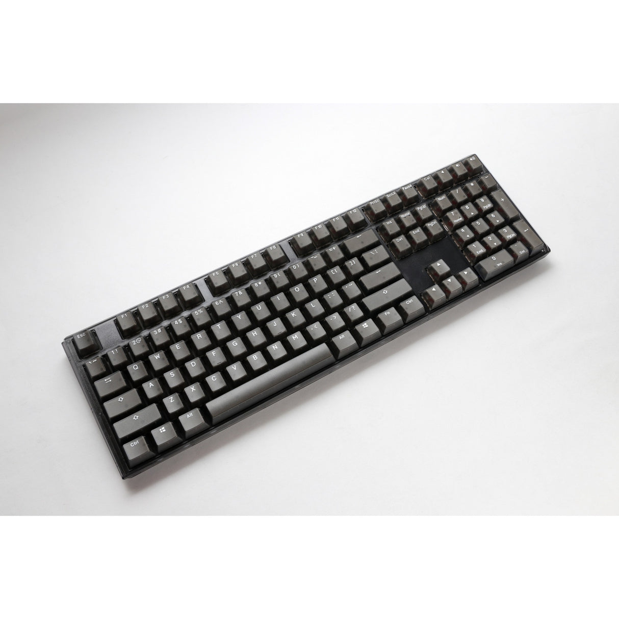 Ducky one 3 aura rgb mekanisk tastatur (sort, us-layout (qwerty), cherry mx brown, 100%, abs double shot, hot swap)