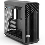 Fractal design torrent grå tg lys tonet midi tårnhus (grå | 2x USB-A | 1x USB-C | hærdet glas)