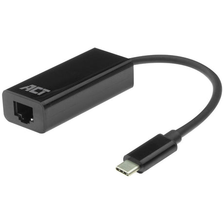 Act tilslutning USB-C gigabit netværksadapter (sort)