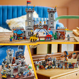 Lego® skaberen 3i1 middelalderborg med riddere til hest - 31168