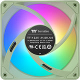 Thermaltake ct120 ex reverse argb sync pc køleventilator matcha grøn (3-fan pack) case fans (lysegrøn, 3 styk, 120 x 120 x 25 mm, pwm)