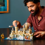 Lego harry potter hogwarts slot og grund stort sæt til voksne - 76419