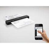 Epson workforce es-60w feed scanner (sort, Wi-Fi Direct, USB 2.0)