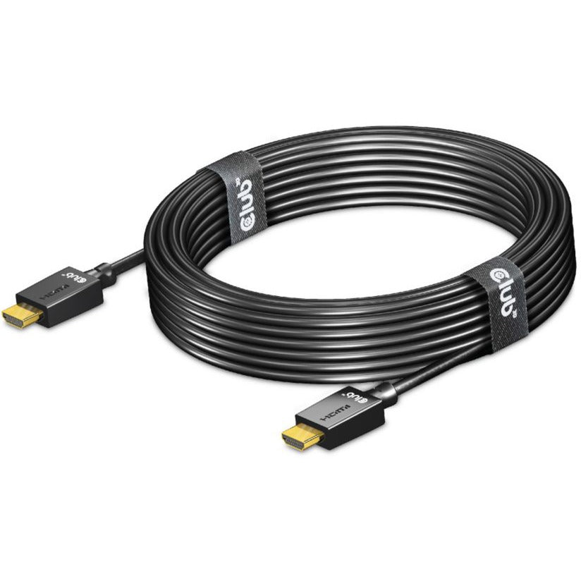 Club 3D ultra højhastigheds HDMI 2.1 certificeret kabel han-han (sort, 5 meter, 4K 120Hz, 8K 60Hz, 48Gbps)