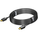 Club 3D ultra højhastigheds HDMI 2.1 certificeret kabel han-han (sort, 5 meter, 4K 120Hz, 8K 60Hz, 48Gbps)