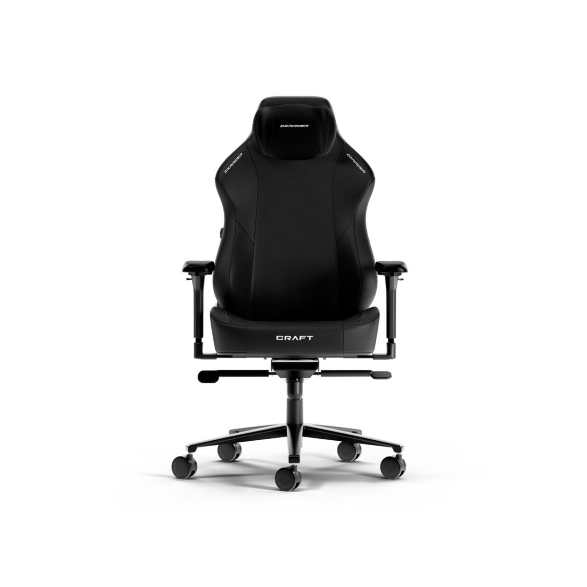 Dxracer craft xl sort epu læder gaming stol (sort)