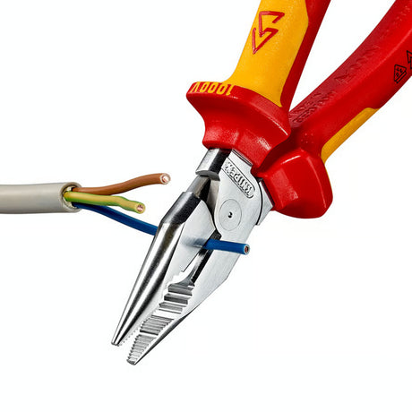 Knipex spidstænger kombinationstænger (rød gul)