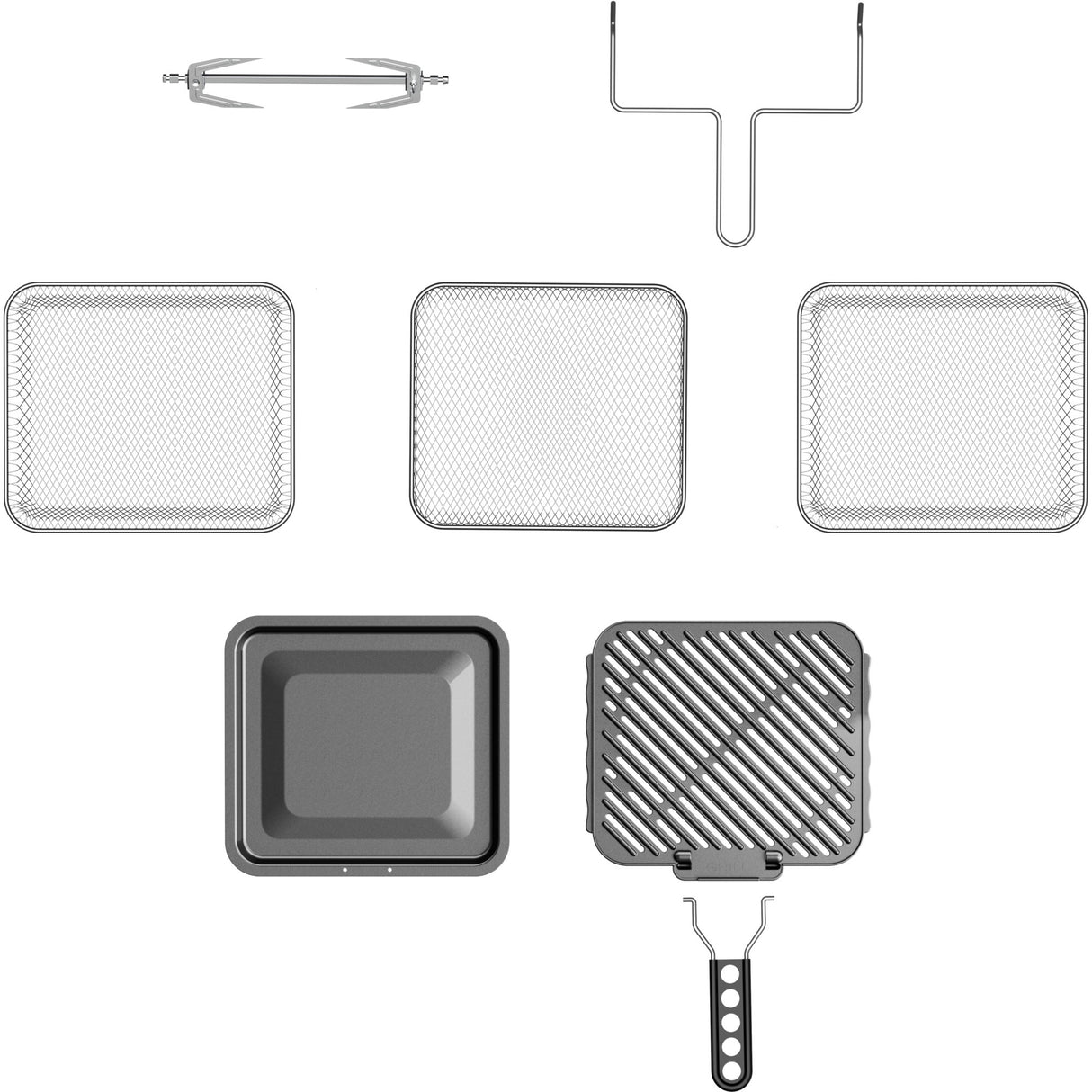 Tefal easy fry ovngrill mini bageovn (sort)
