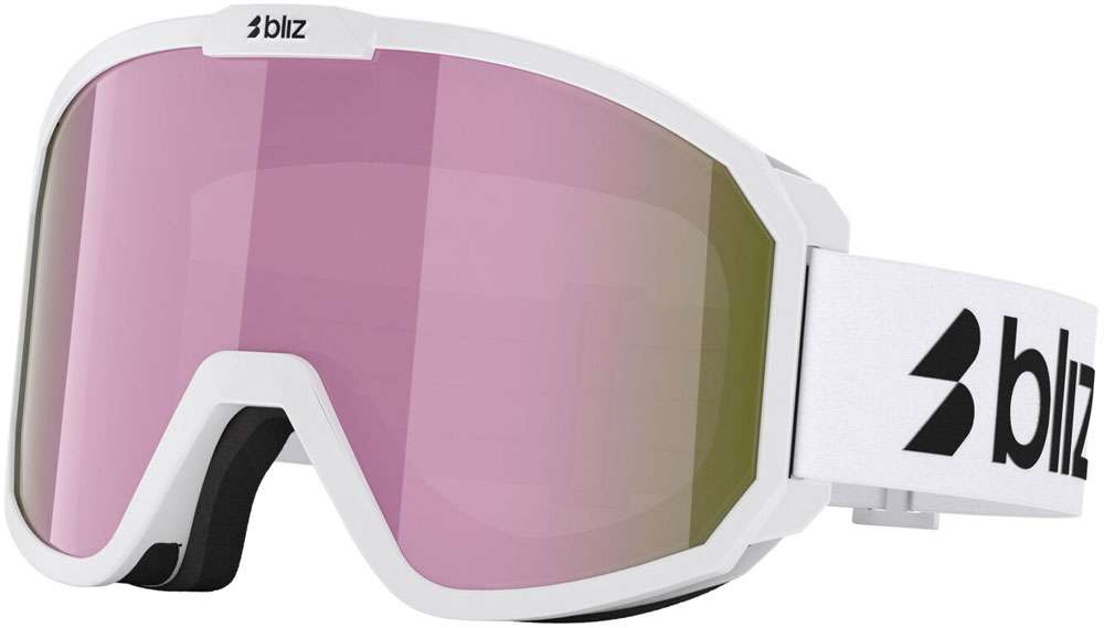 Bliz rave brun m pink multi - skibrille