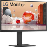 LG 27ba850 27 skærm (sort, HDMI, skærmport, lyd, LAN, USB-C, webcam)