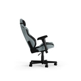 Dxracer drifting l cyan sort stof gaming stol (blå-grå sort)