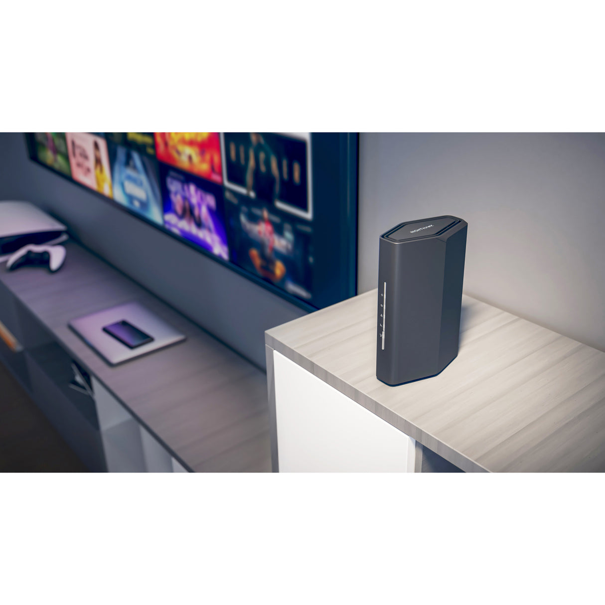 Netgear Nighthawk WiFi 7 router RS100 (sort)