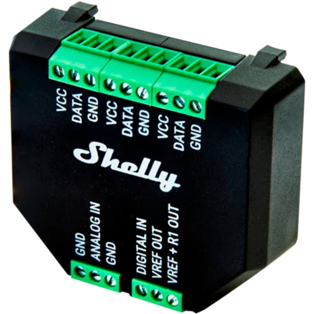 Shelly plus add-on forbindelsesudvidelse (sort)