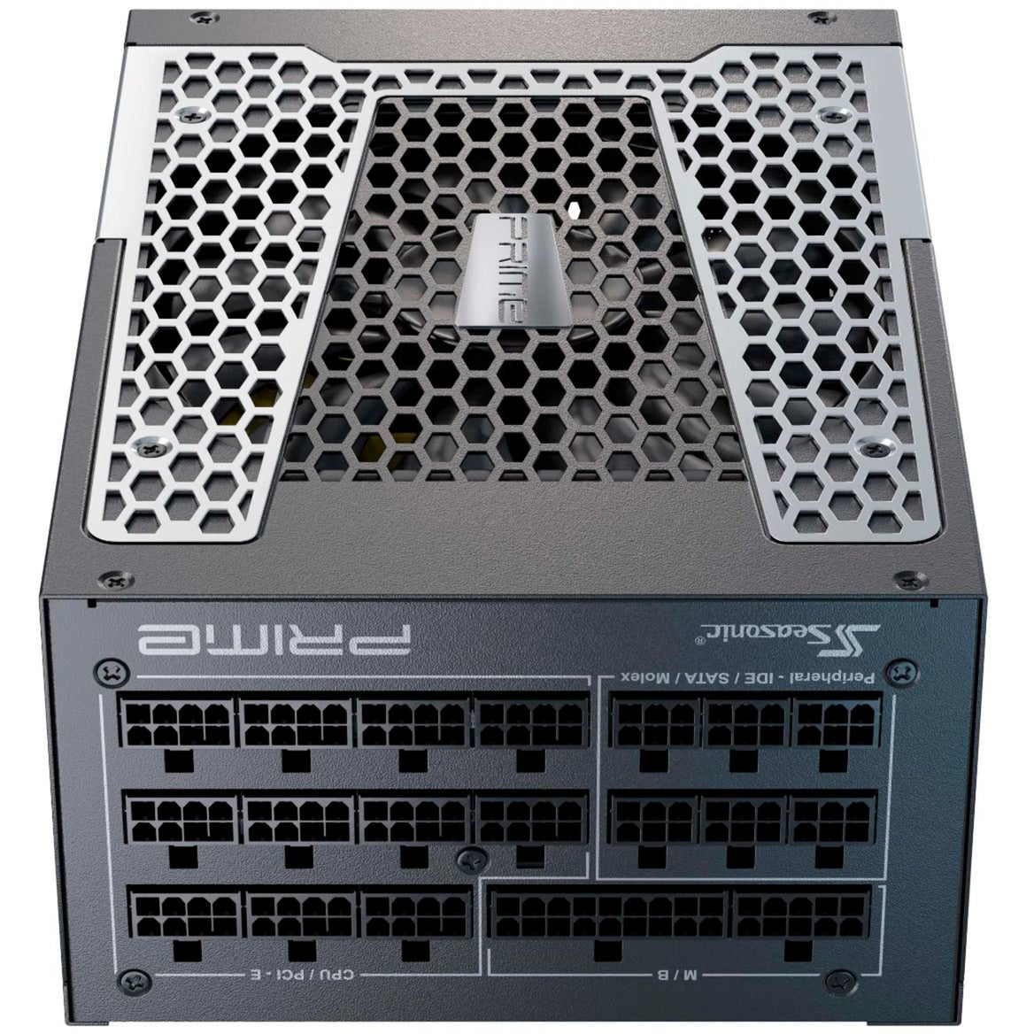 Seasonic Prime PX-1600 modulær 1600 watt strømforsyning (sort, 2x 12VHPWR, 8x PCIe)