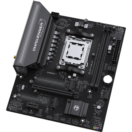 Maxsun MS-Challenger B850M Plus WiFi Socket AM5 bundkort (sort, RAID, GB-LAN, WLAN, BT, Lyd, µATX)