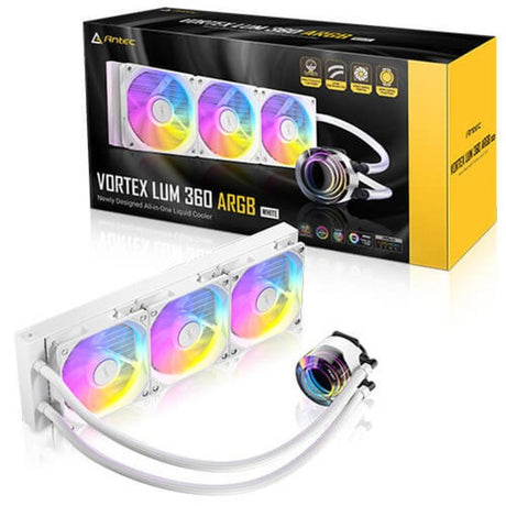 Antec Vortex Lum 360 Arb Vandkøling (hvid, 4-benet PWM blæserstik)