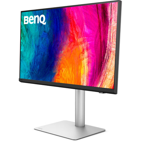 Benq PD2730S 27 5K UHD-skærm (hvid sølv, HDMI, DisplayPort, lyd, Thunderbolt 4, USB-C)