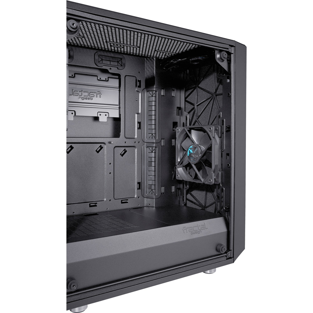Fractal design meshify c midi tårnhus (sort | 2x USB-A | hærdet glas)