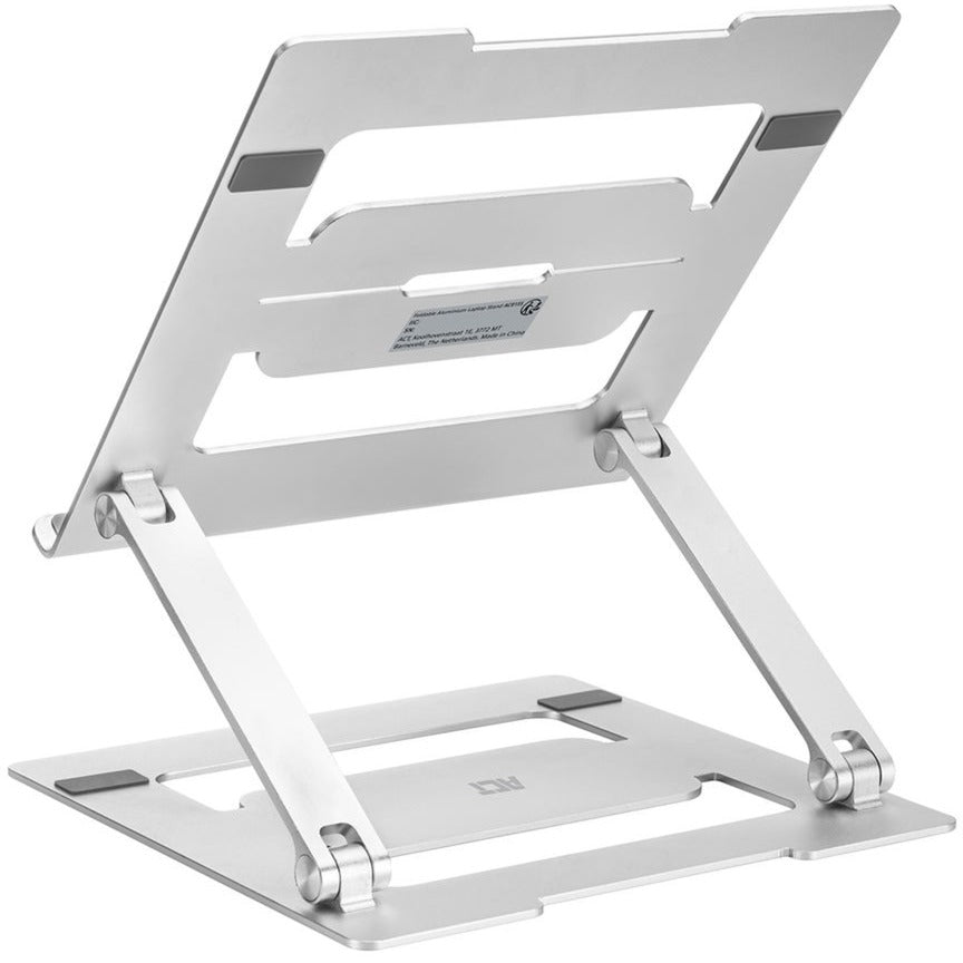Act connectivity laptop stativ aluminium (aluminium, foldbar, trinløst justerbar i højden)