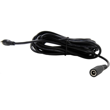 Foscam strømforsyning forlængerkabel (sort, 5 meter, 5v, stik 3,5 x 1,35 mm)