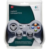 Logitech gamepad f310 (mørkeblå sort)