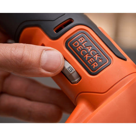 Black+decker bdcos18n-xj 18v oscillerende multitool multifunctioneel gereedschap (oranje zwart, accu en oplader niet inbegrepen)