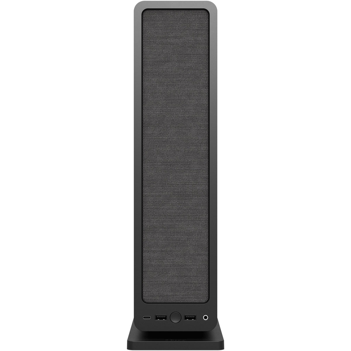 Fractal design ridge sort mini tårnhus (sort | 2x USB-A | 1x USB-C)