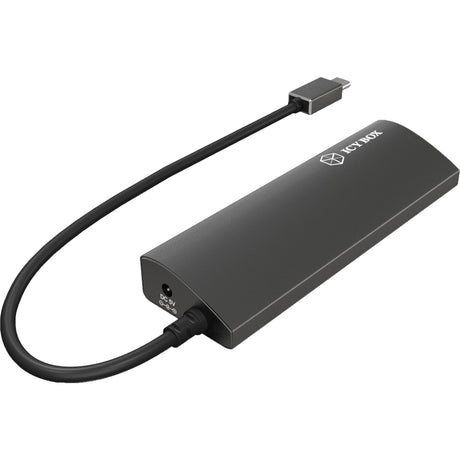 Icy box ib-ac6405-c usb hub (antracit, usb type-c hub)