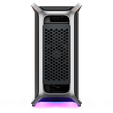 Cooler master cosmos alpha big tower behuizing (zwart zilver | 4x usb-a | 2x usb-c | rgb | tempered glass)