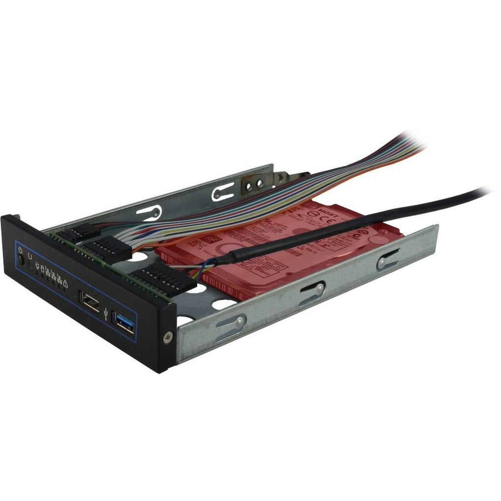 Inter-tech ipc 2u-20255 rackhus (sort | 2x USB-A)