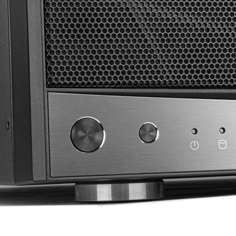 Silverstone SST-GD11B HTPC-hus (sort | 2x USB-A | 1x USB-C)