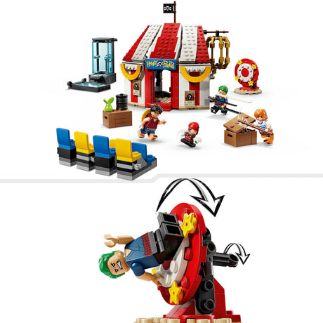Lego ® et stykke cirkustelt af buggy the clown byggesæt - 75637