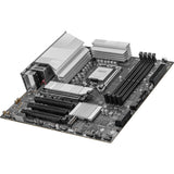 MSI Pro B860M-A WiFi Socket 1851 bundkort (sølv, RAID, 5GB-LAN, WiFi 7, BT, lyd, µATX)