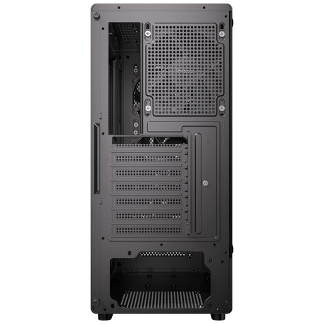 Antec vx310 argb midi tårnhus (sort | 3x usb-a | hærdet glas)