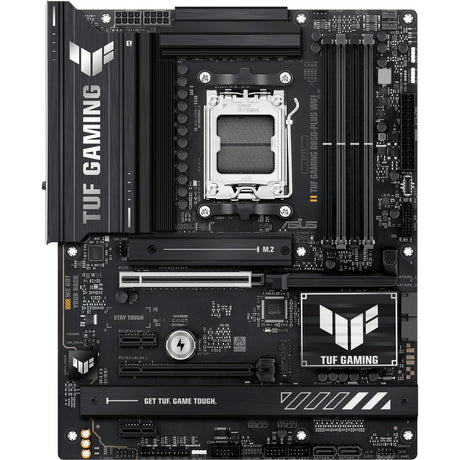 Asus Tuf Gaming B850-Plus WiFi Socket AM5 bundkort (RAID, 2,5 GB-LAN, WiFi 7, BT, lyd, ATX)