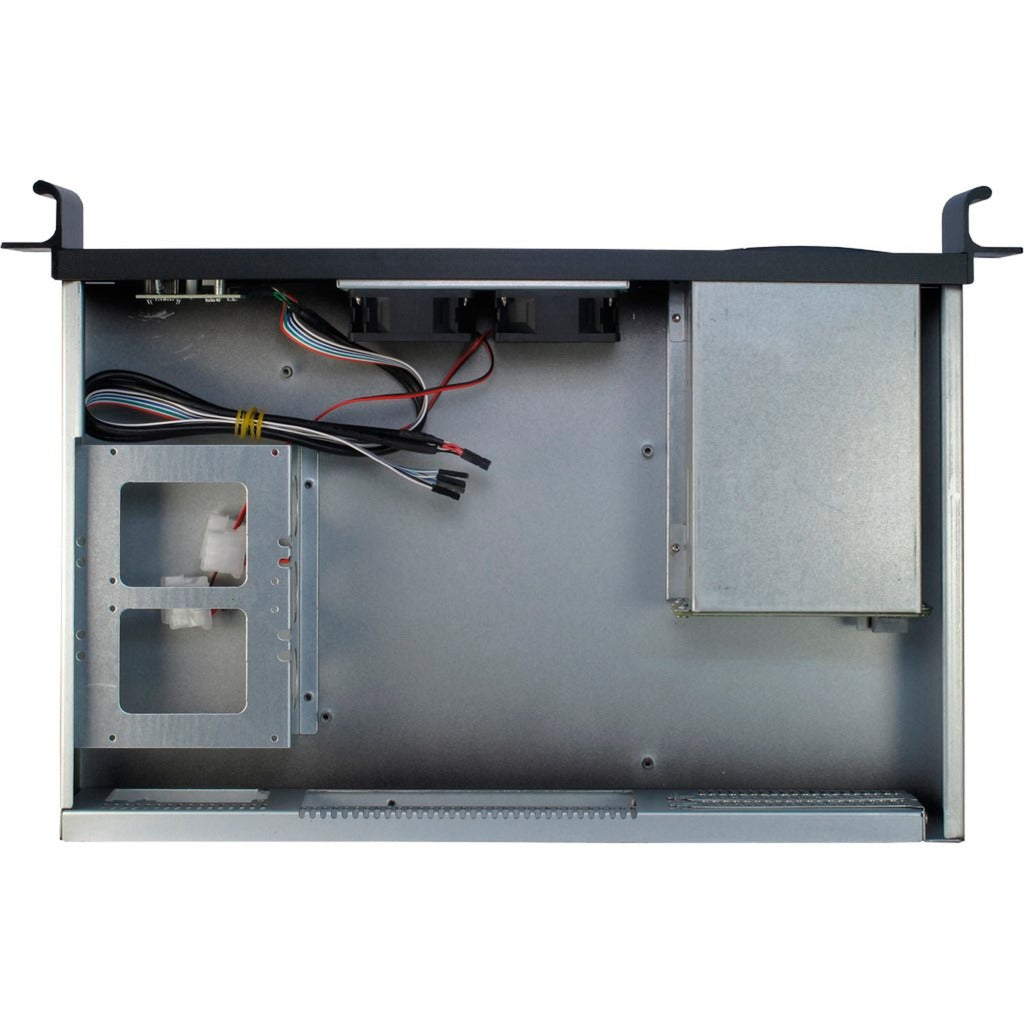 Inter-tech 1.5u-1528l rackhus (sort | 2x USB-A)