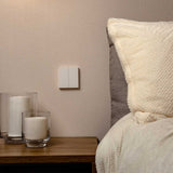 Aqara smart wall switch h1 dobbelt switch (antracit, zigbee 3.0, neutral ledning påkrævet)