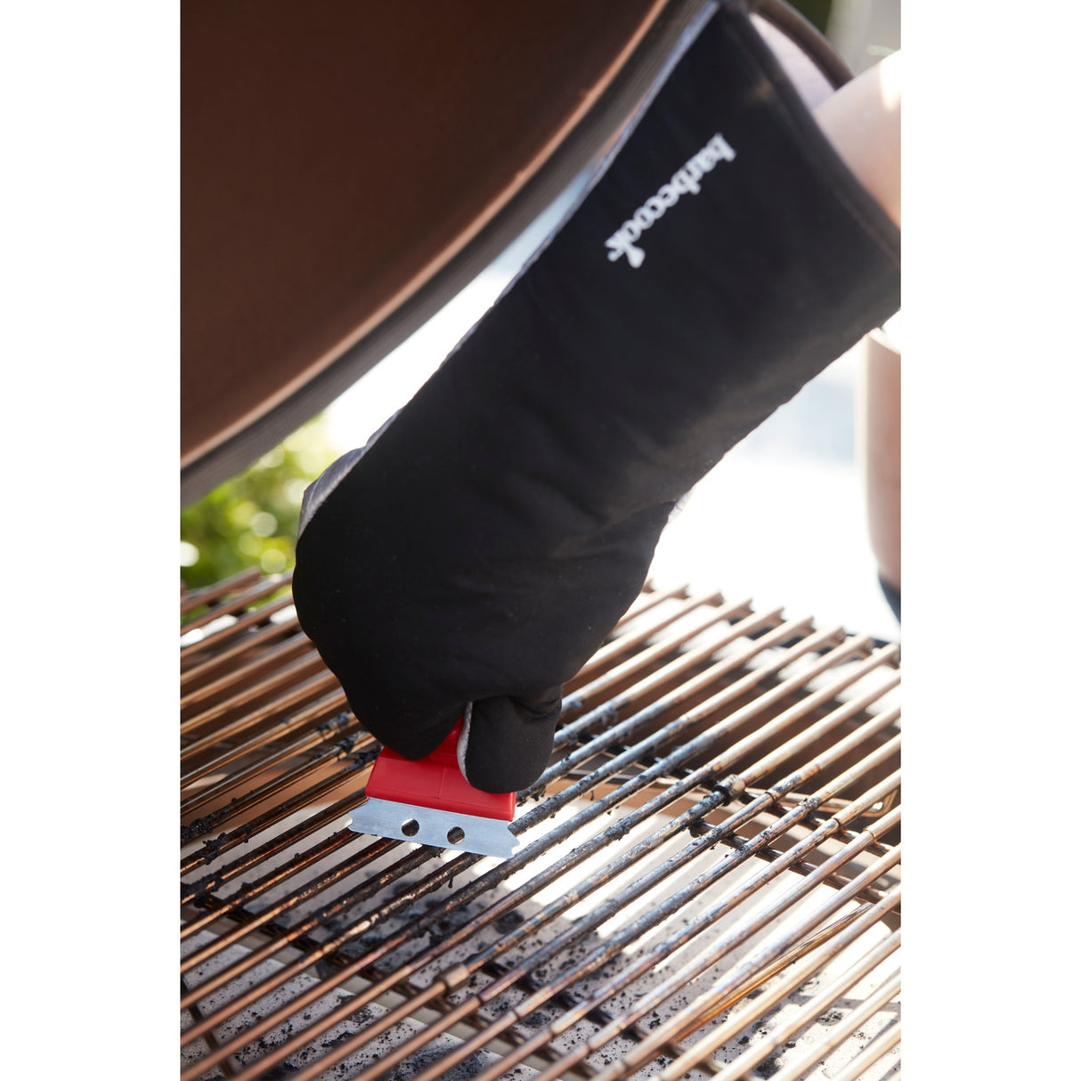 Barbecook 3-i-1 børste rød børste (rød)