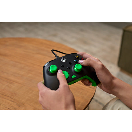 Turtle Beach Rematch Core Wired Controller (Black Green, Xbox Series X|S, Xbox One, PC)