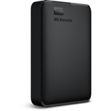 Wd elements bærbar 5 TB ekstern harddisk (sort, bu6y0050bbk-wesn, micro-USB-B 3.2 (5 GBit s))