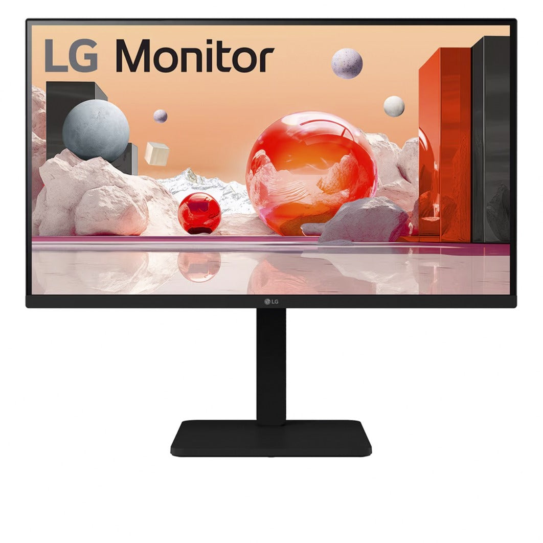 LG 27ba450 27 skærm (sort, VGA, HDMI, skærmport, lyd)