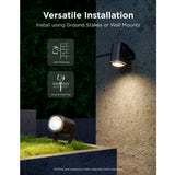 Govee smarte udendørs spotlights betyder noget rgbicww - 2-pack havespots